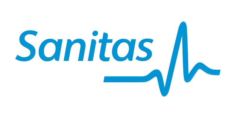 Logo oficial de Sanitas