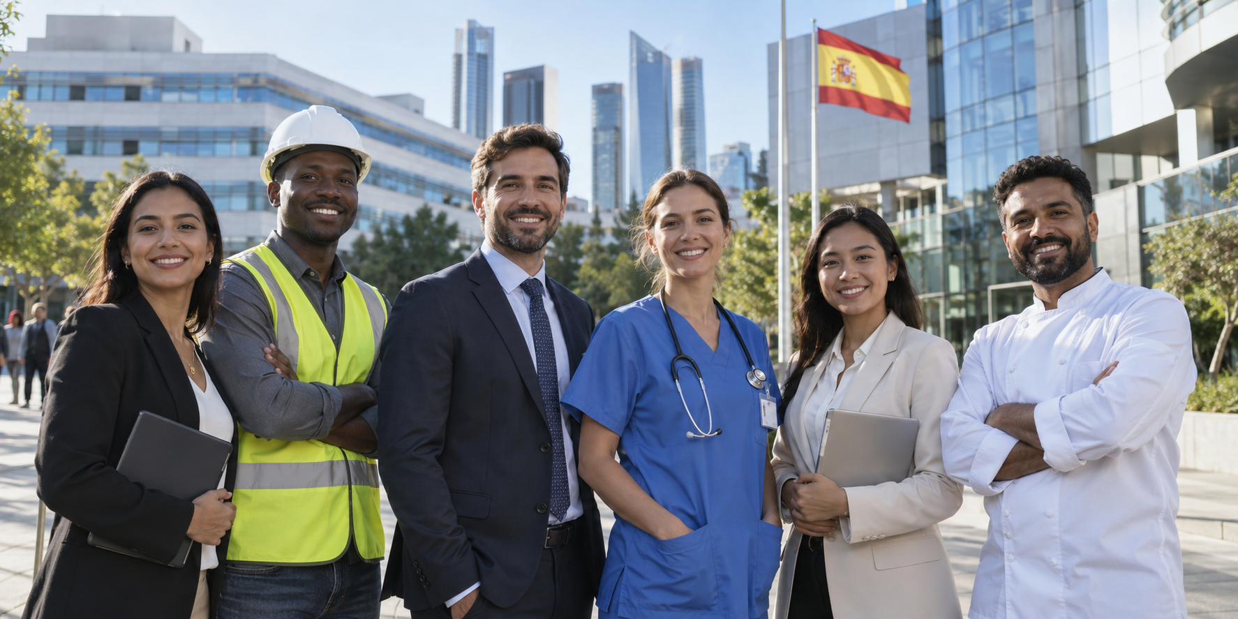 Personas extranjeras en España